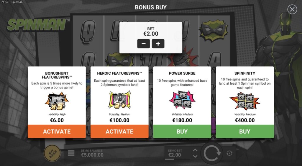 Non UK Casino Slot Features